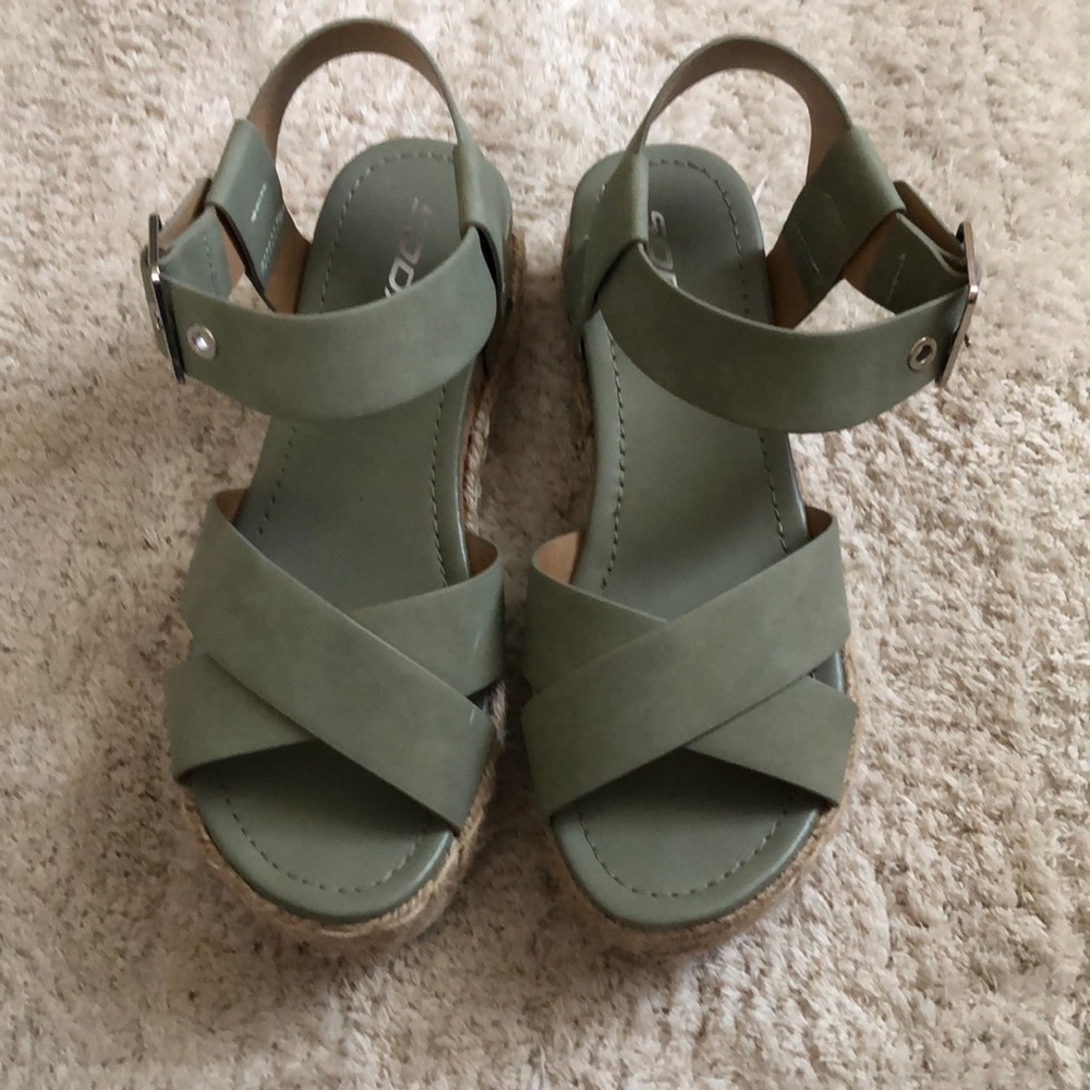 Sage Green Sandals